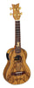 Ortega Ukulele Concert Electro Lizard Naturel Satiné