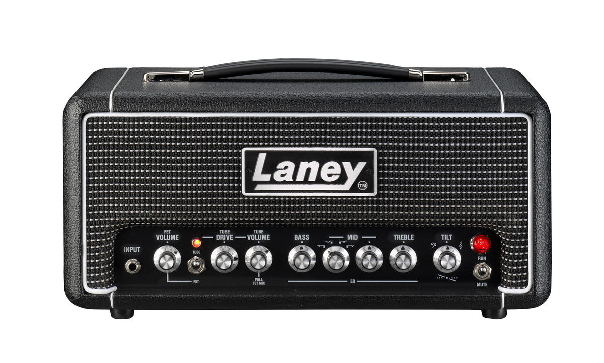 Tête basse amplifiée DB500H, amplification 500W Class D, pré-amplification type lampe et transistor, 2 canaux, EQ 3 bandes, noir