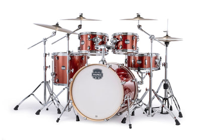MAPEX MARS BIRCH 5 FUTS FUSION 20 BLOOD ORANGE SPARKLE