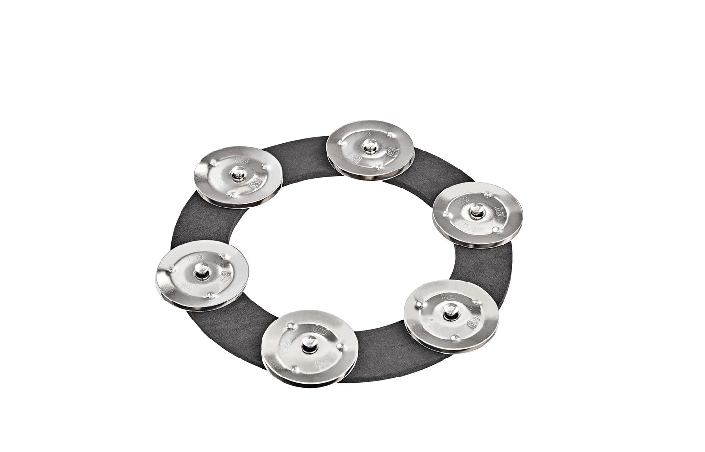 Ching Ring 6", convient à la plupart des charlestons, 5 paire de cymbalettes, facile à placer, acier inoxydable