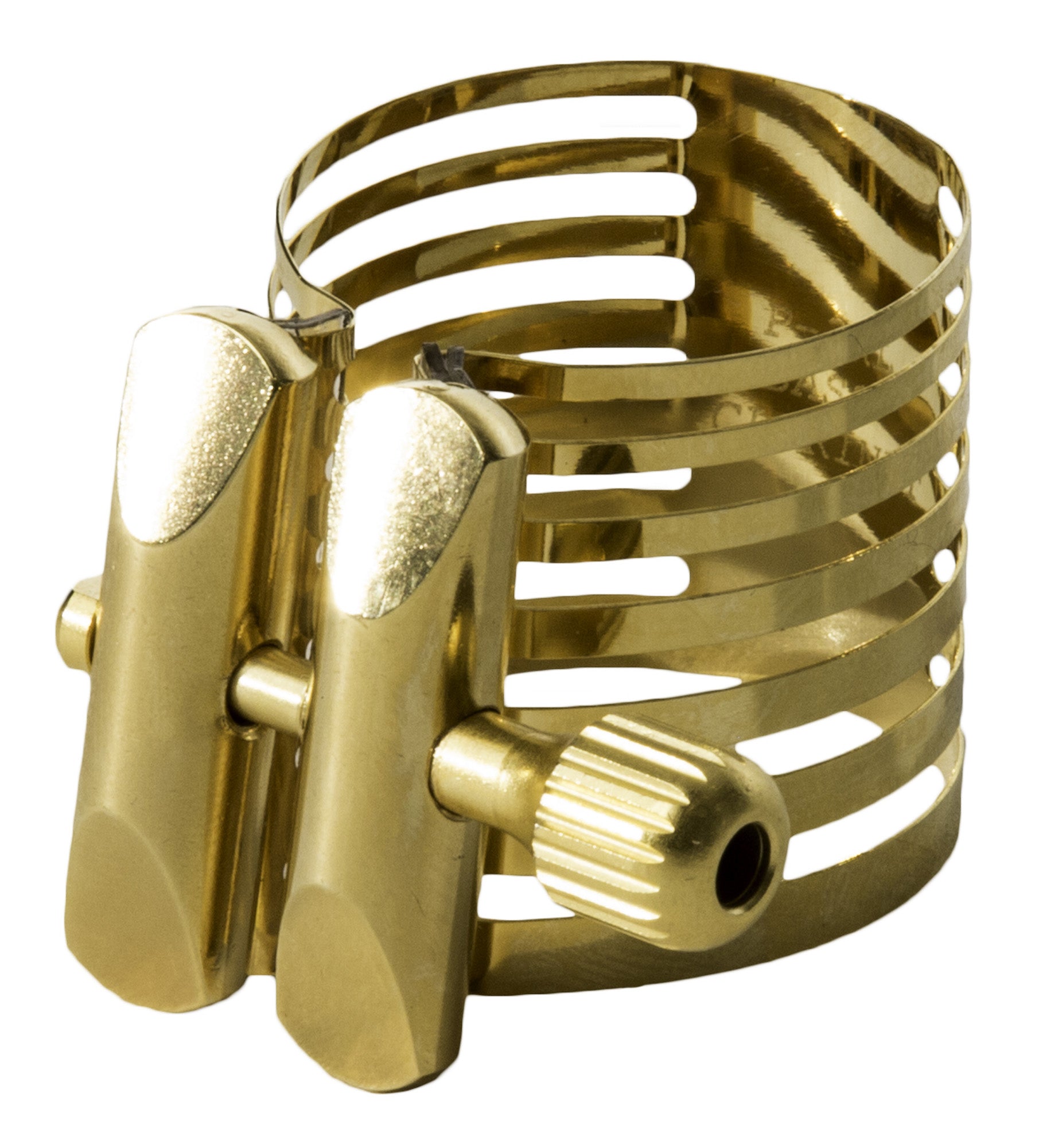 Ligature de saxophone alto et ténor Rovner Platinum Gold 1RL