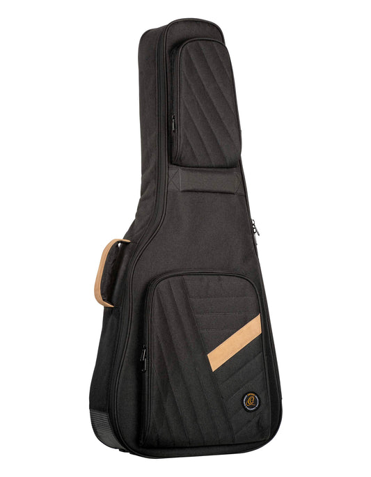 OGBDN-DLX-BK, housse Deluxe pour dreadnought, coton résistant et déperlant, rembourrage intérieur 20mm, 2 poches, noir
