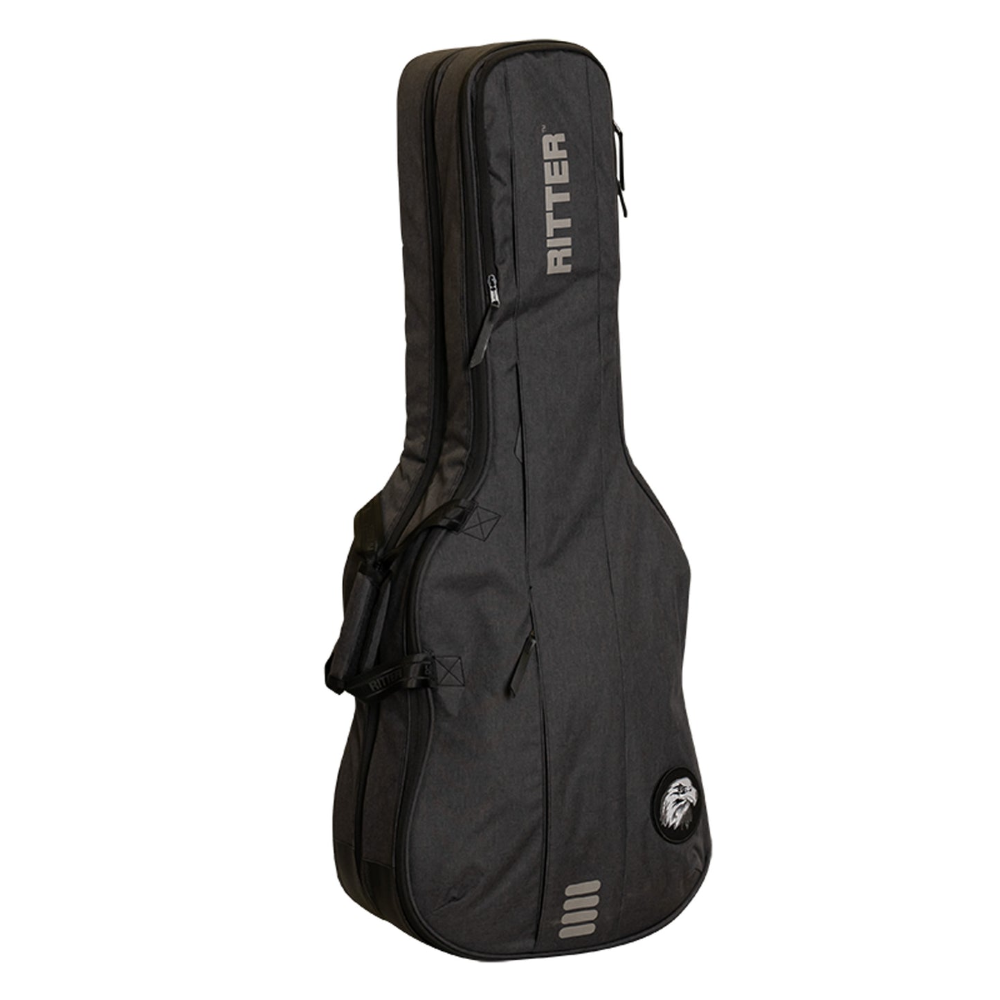 Housse BERN 4 double pour 2 guitares électriques, gris