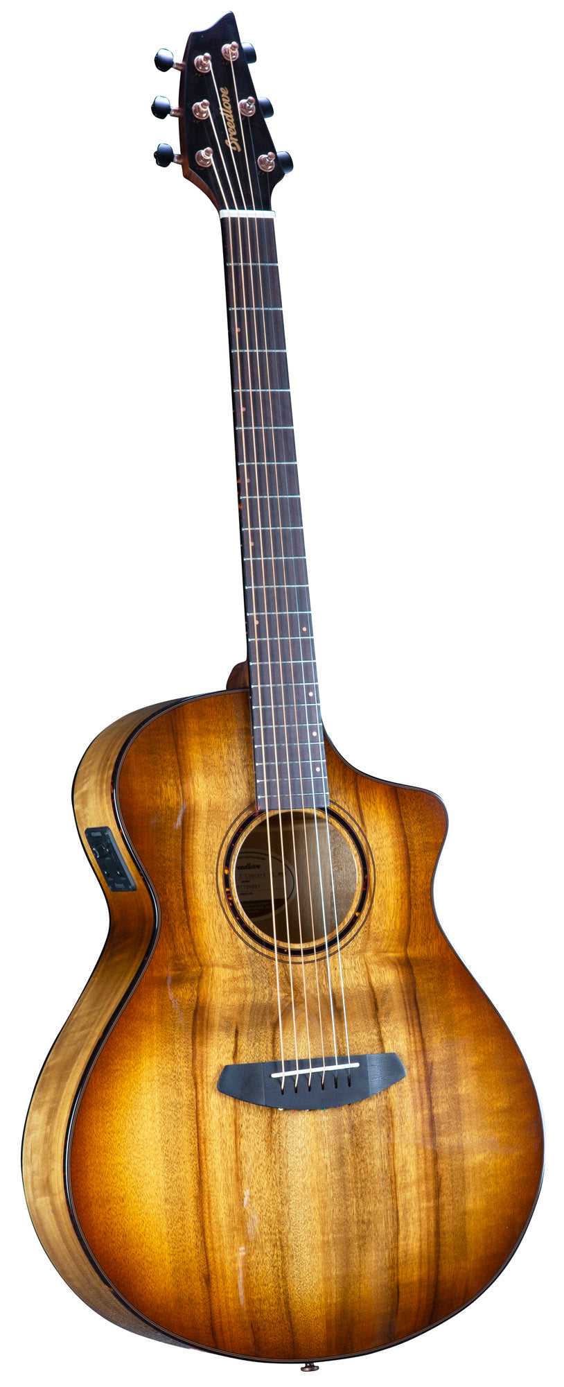 PURSUIT EXOTIC S CONCERT AMBER CE, table myrtlewood massif, f/e myrtlewood, EQ Fishman Presys I, amber