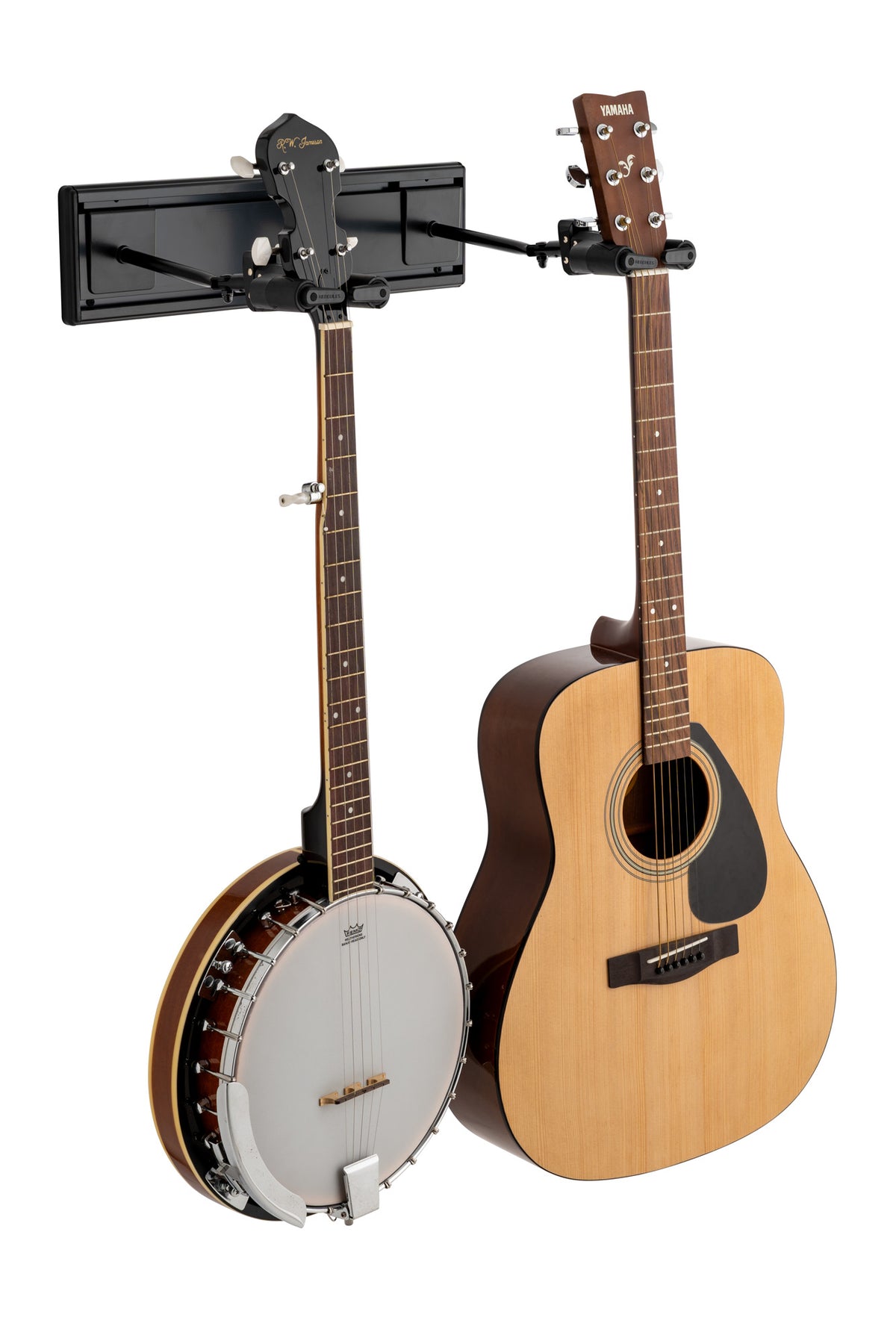 HERCULES GSP402SB SUPPORT MURAL 2 GUITARES