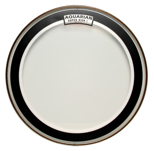 Peau Super-Kick I 16", 1 pli médium (0.25mm), atténuateur flottant, sablée