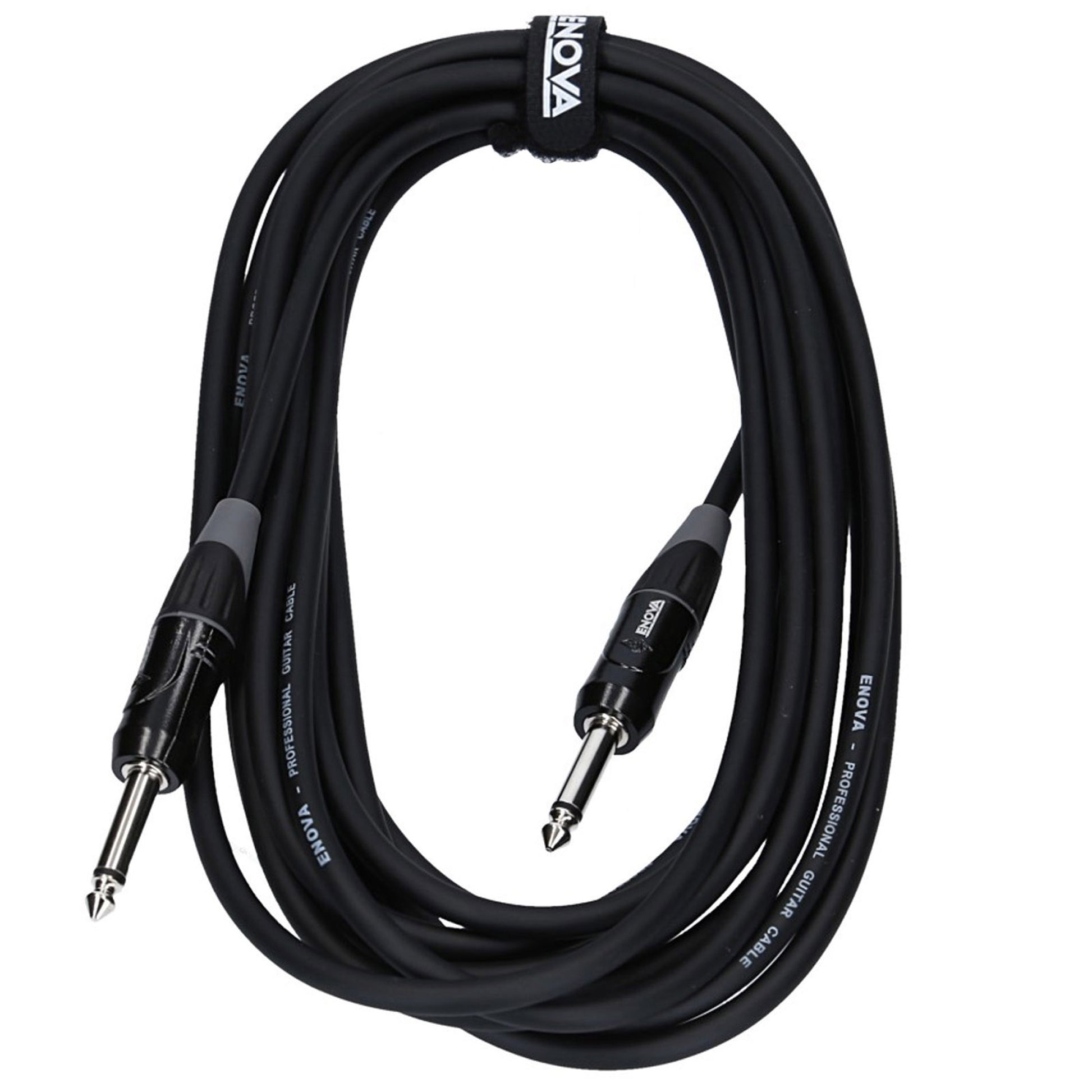 Câble instrument Jack/Jack, 1 mètre, noir