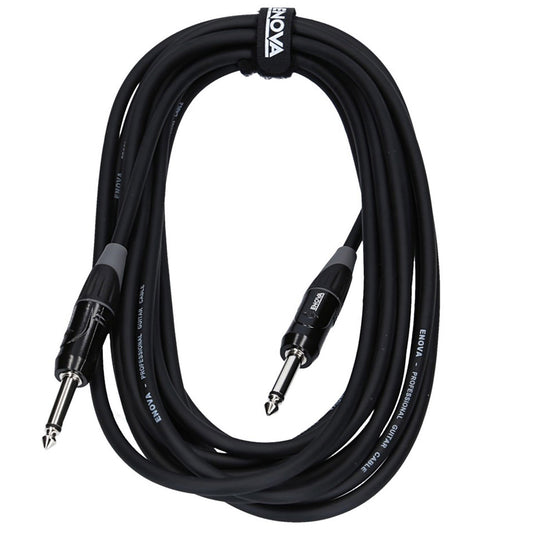 Câble instrument Jack/Jack, 1 mètre, noir