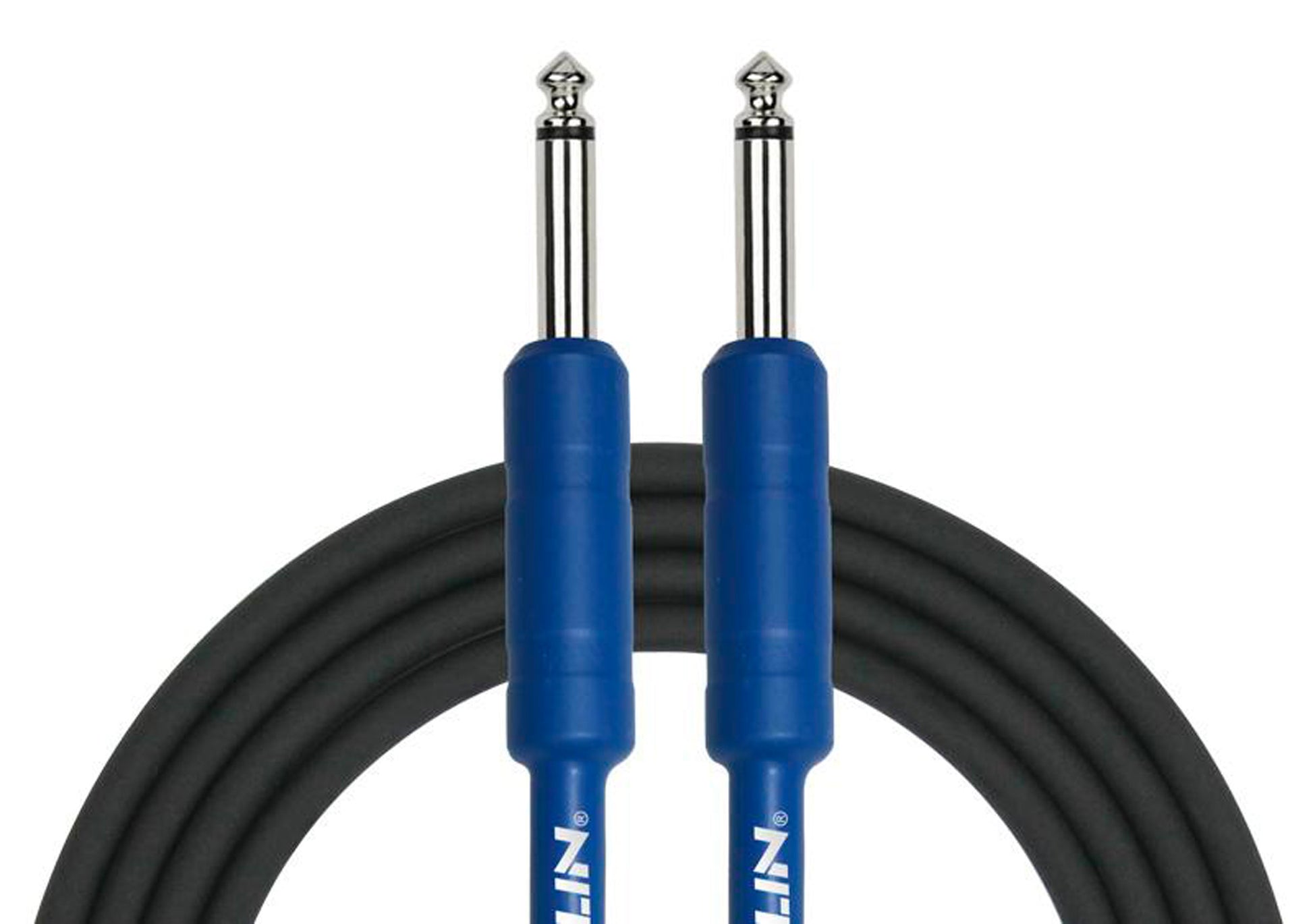 Câble instrument ENTRY Jack/Jack, 6 mètres, noir et bleu