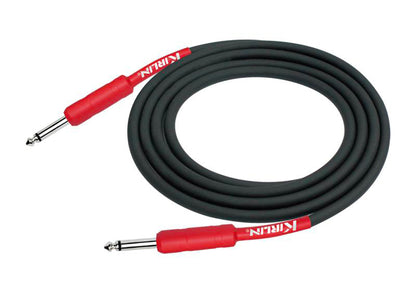 Câble instrument ENTRY Jack/Jack, 3 mètres, noir et rouge