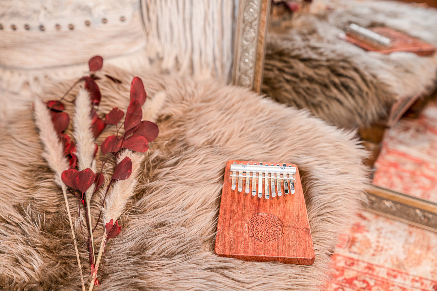 KALIMBA SONIC ENERGY 10 NOTES, DO MAJEUR