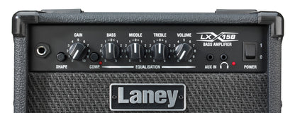 Ampli basse électrique 15W, 2x HP 5", 1 canal avec compresseur commutable, EQ 3 bandes, switch Shape, 6.5 kg, noir