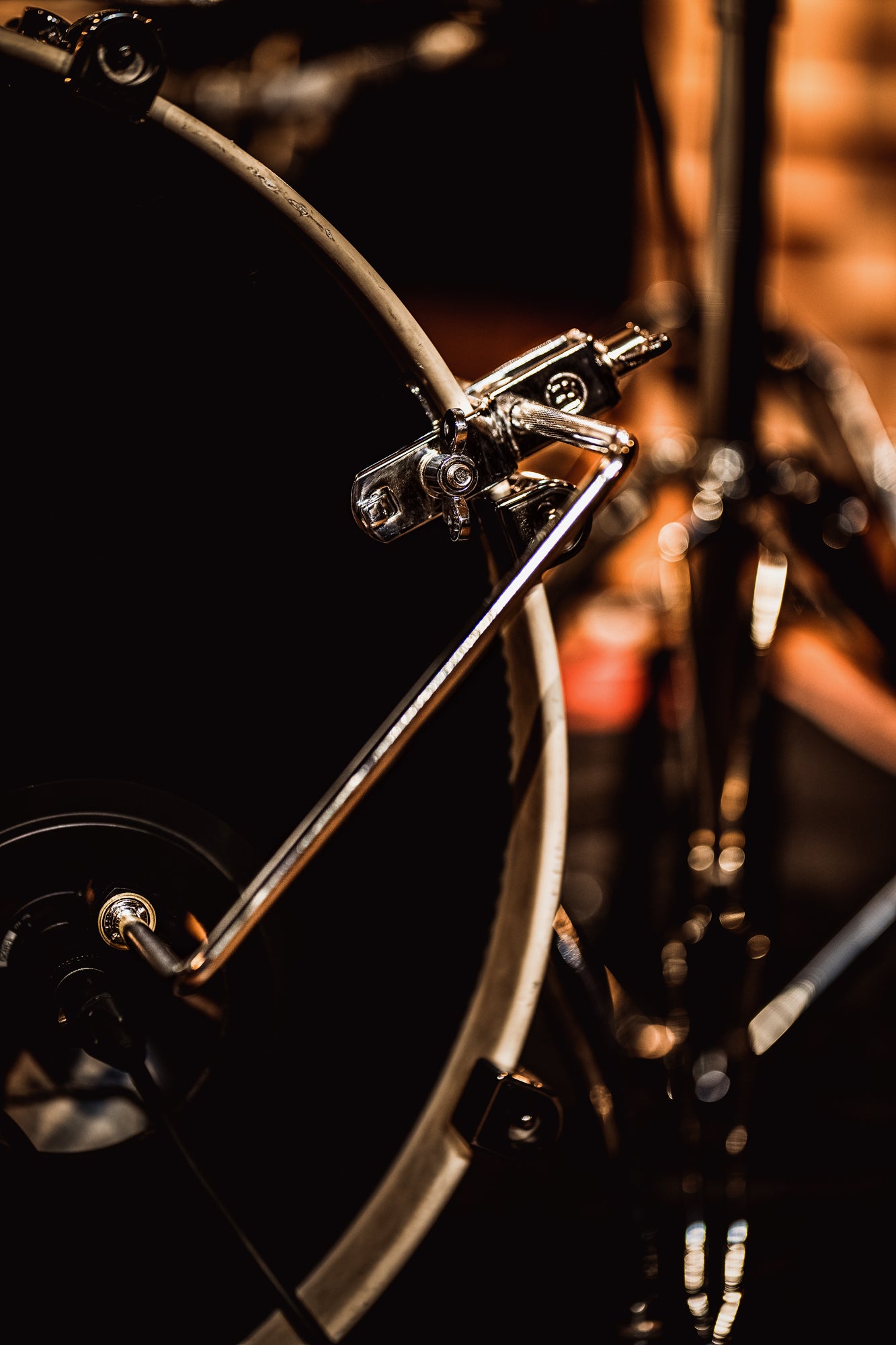 Bras en U pour micro grosse caisse