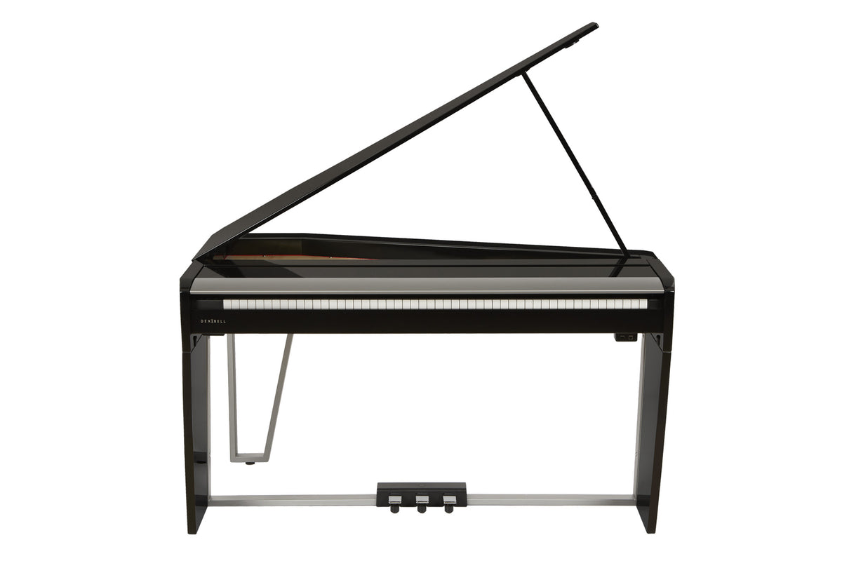 Piano numérique à queue Dexibell Vivo H10MGBKP | 88 notes, toucher lourd hybride