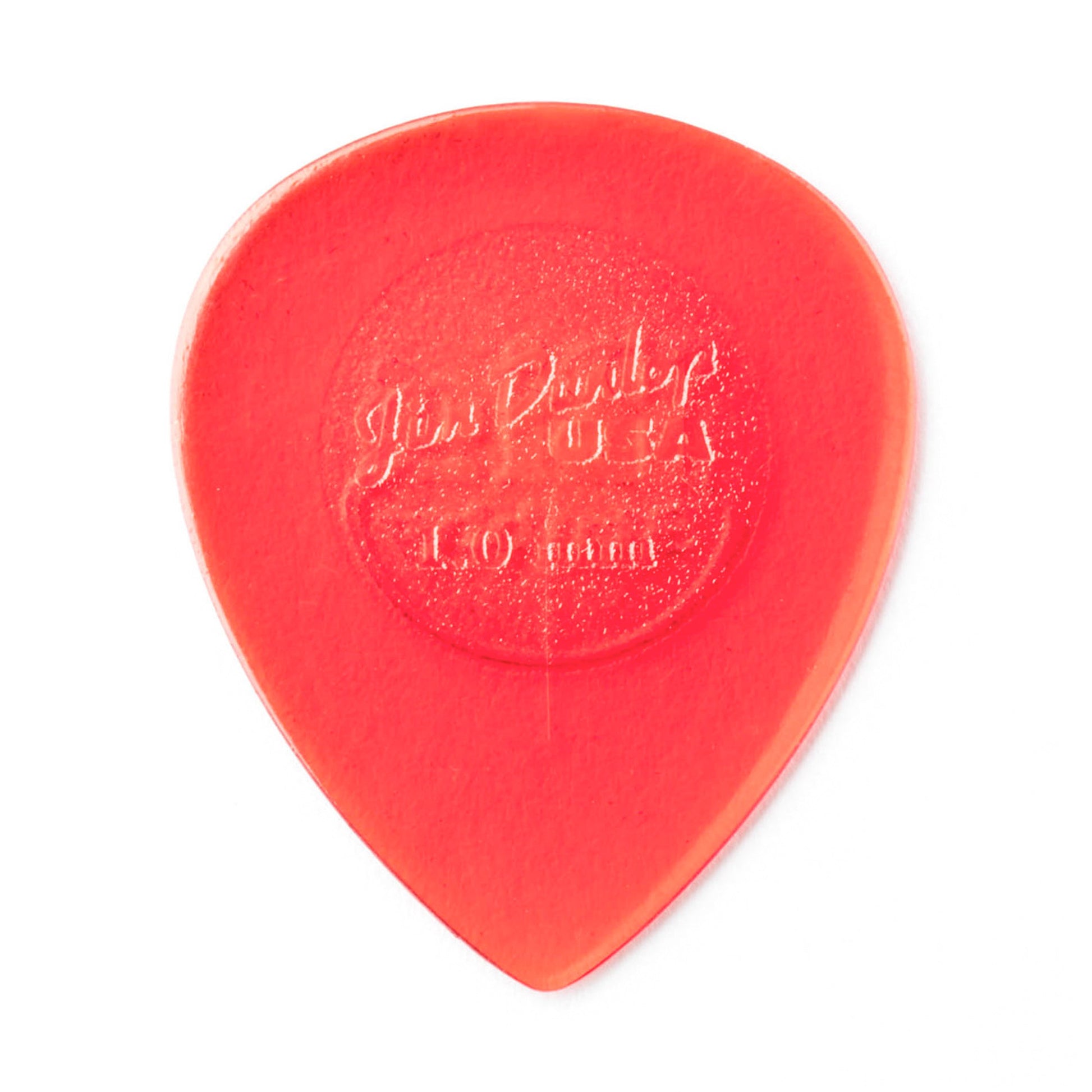 Sachet de 6 médiators Big Stubby 100 (rouge)