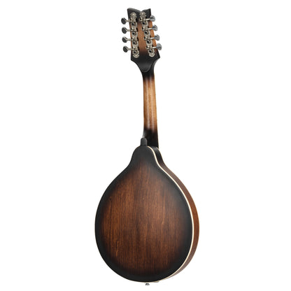 RMAE30, mandoline 8 cordes style A, micro simple, table épicéa, fond & éclisses érable, manche érable, whiskey burst satiné