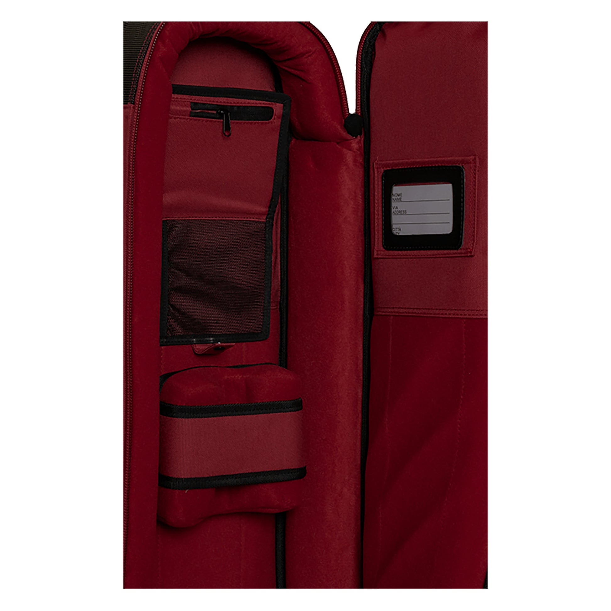 Housse AROSA 5 pour guitare électrique, rouge