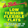 La Bella Jeu Basse Low Tension 6 Cordes Filet Plat