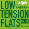 La Bella Set Corde Basso Bassa Tensione 4 Corde LTF-4A