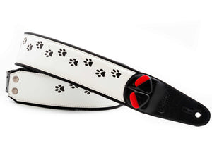 Righton Cinghia per Chitarra Vegan Gatto Bianco