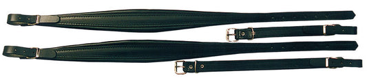 Cuir noir, rembourrée, 120 basses