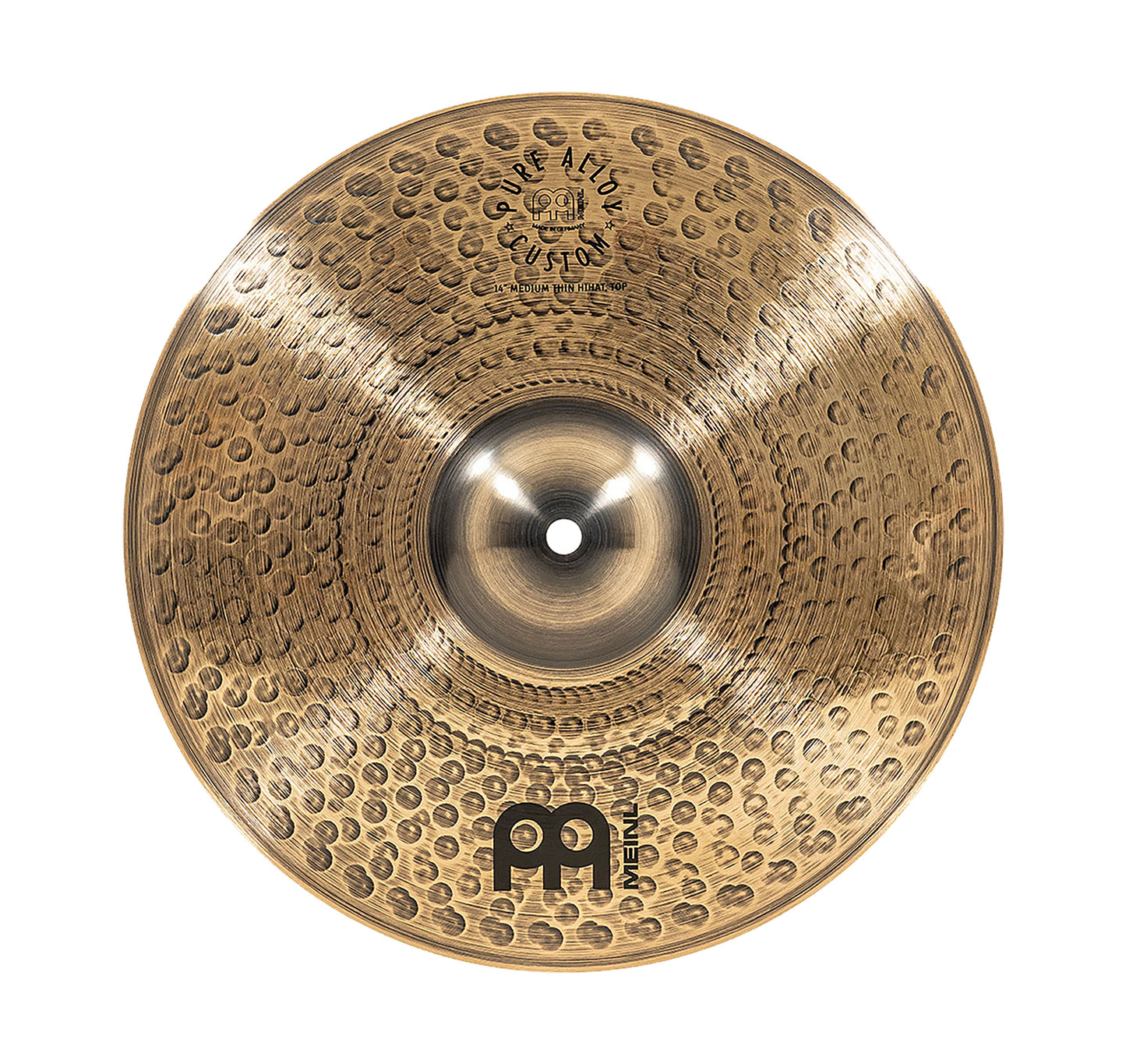 CHARLESTON MEINL 14" PURE ALLOY CUSTOM, ALLIAGE PURE ALLOY CUSTOM