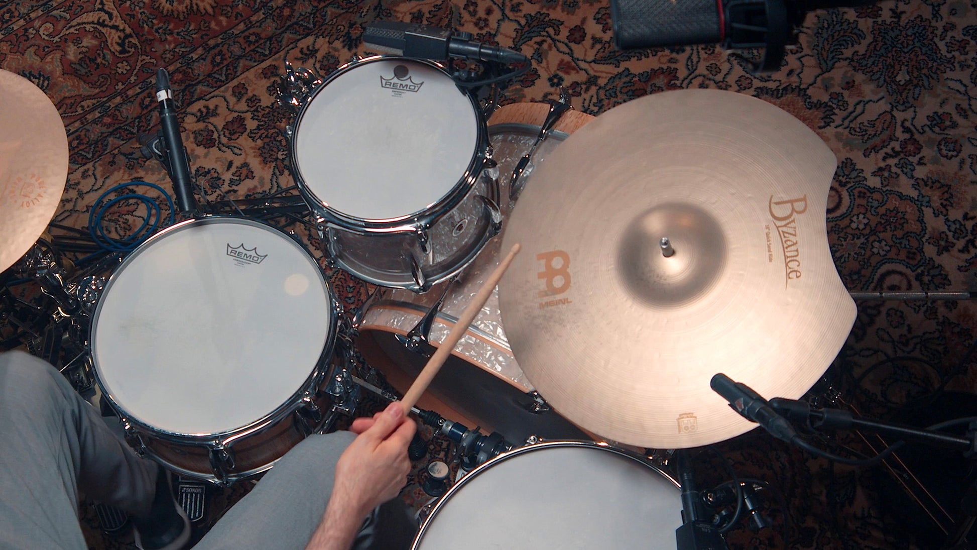 RIDE MEINL BYZANCE 18" VINTAGE QUICK SAND SIGNATURE BENNY GREB