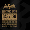La Bella Jeu Cordes Basse Nickel RX-N5D