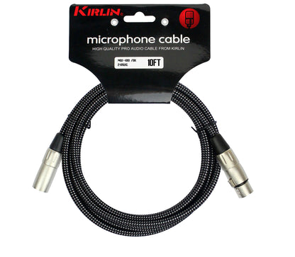 Câble micro ORIGINAL XLR mâle/XLR femelle, 3 mètres, noir