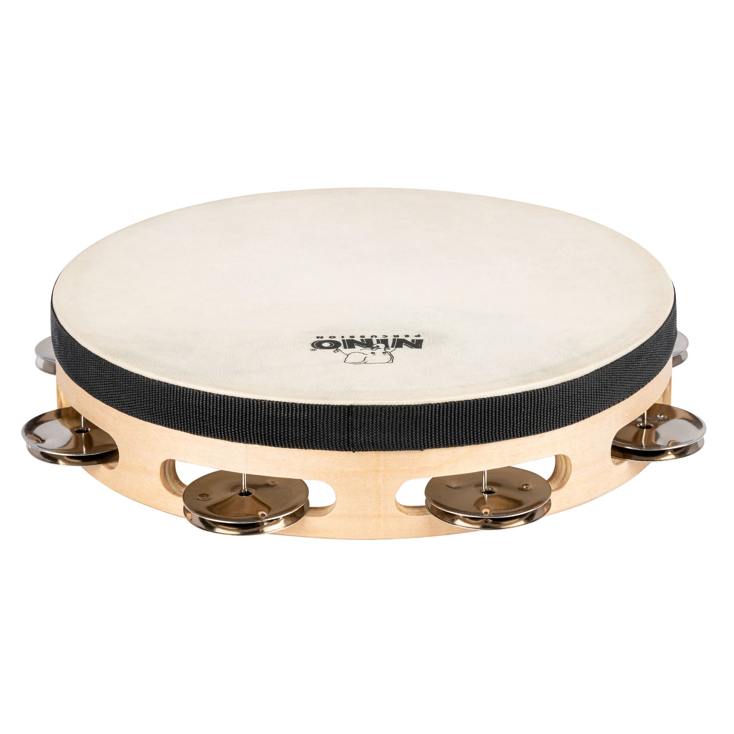 TAMBOURIN NINO BOIS 8"/1 RANG