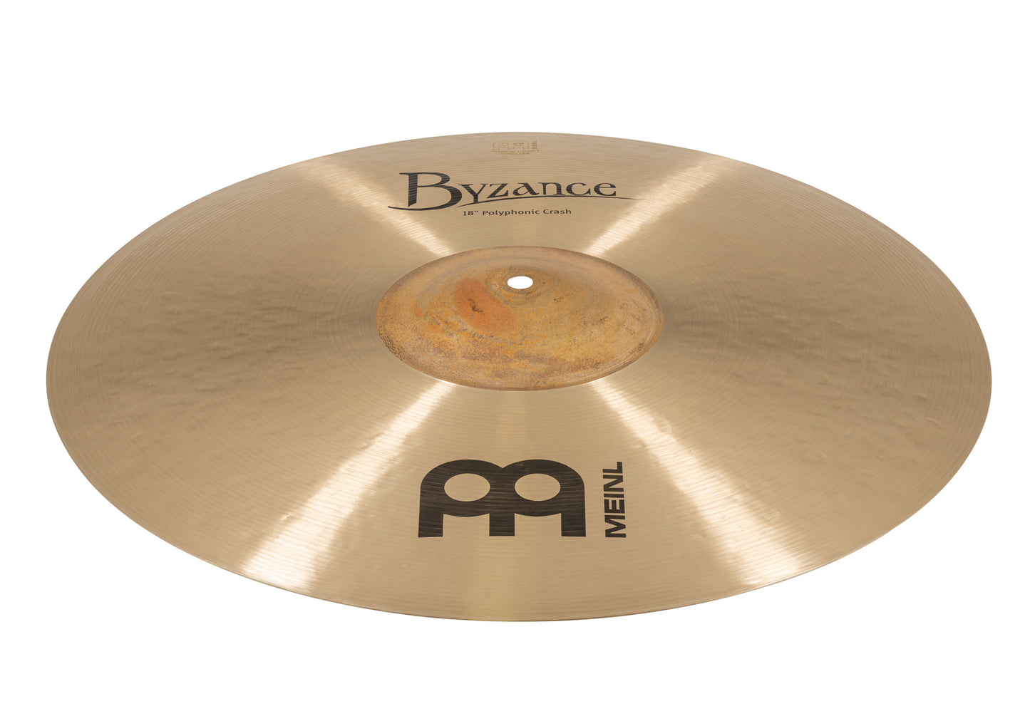 Crash Polyphonic 18", Alliage bronze B20, Martelée à la main, Finition traditionnelle