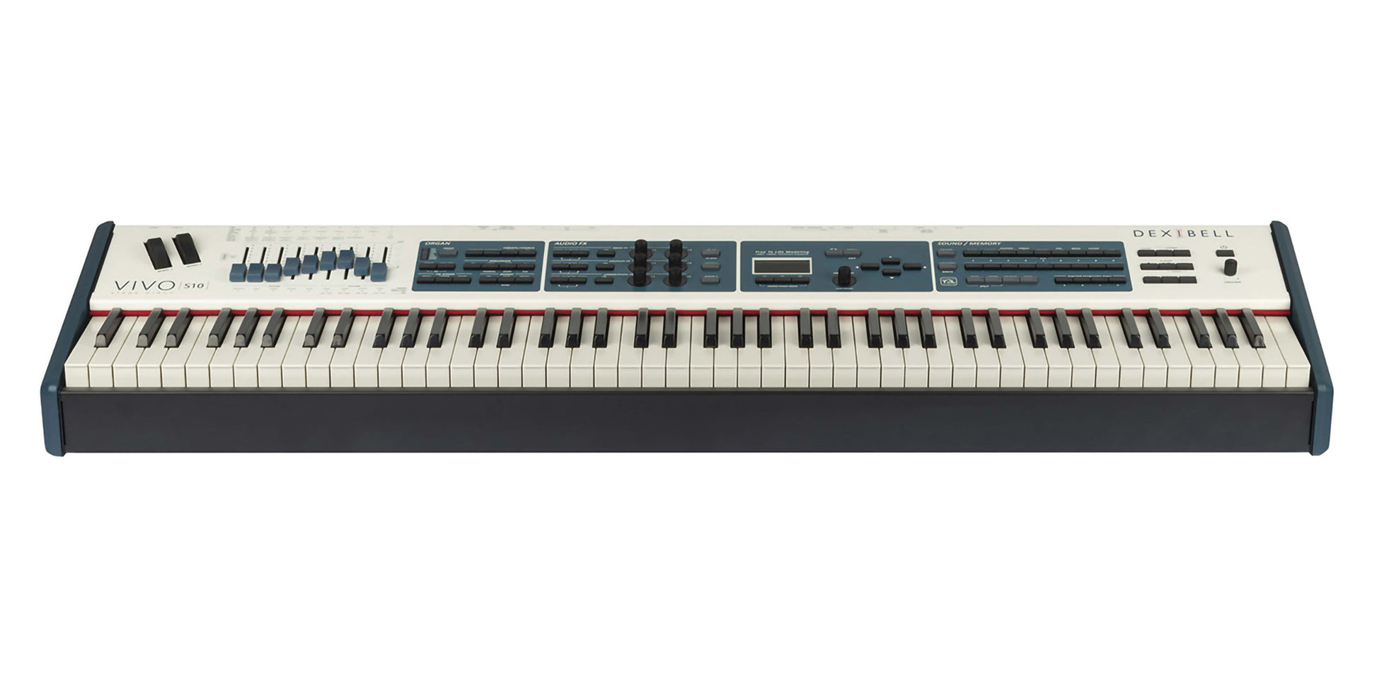Piano numérique de scène Dexibell Vivo S10 | 88 notes, toucher lourd hybride