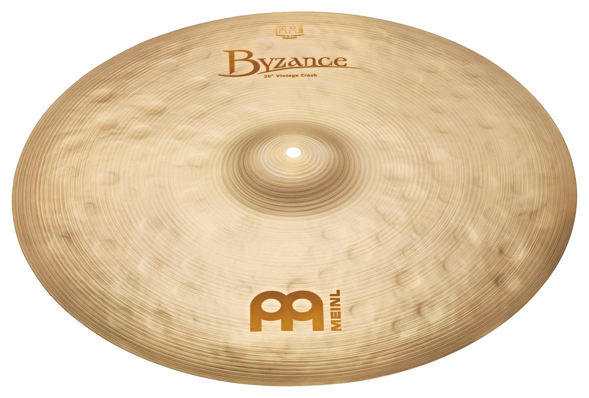 Crash Vintage 18", Alliage bronze B20, Martelée à la main, Finition sablée