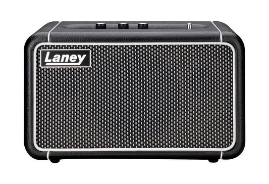Enceinte amplifiée stéréo SOUND SYSTEM F67, look Supergroup, Bluetooth 4.1, 1 x 4" double bobine, 2 tweeters à dôme 0.8", noir