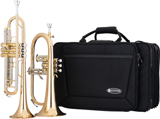 Pack trompette Jupiter JTR1110R et bugle Jupiter JFH1100R