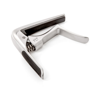 Capodastre pour guitare électrique/acoustique TRIGGER FLY, chrome