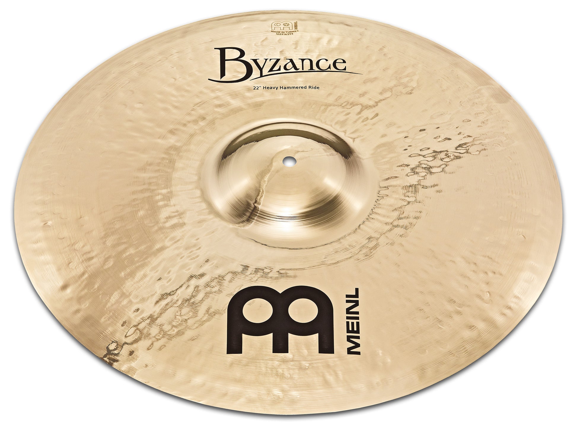 Ride Brilliant 22", Martelée à la main, finition brillante