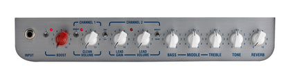 Ampli guitare électrique 60W, 1x HP 12" HH, 2 canaux, EQ 3 bandes, réverb, boucle d'effet, 9.4 kg, bleu