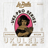 La Bella Set di Corde per Ukulele Soprano UKE/PRO