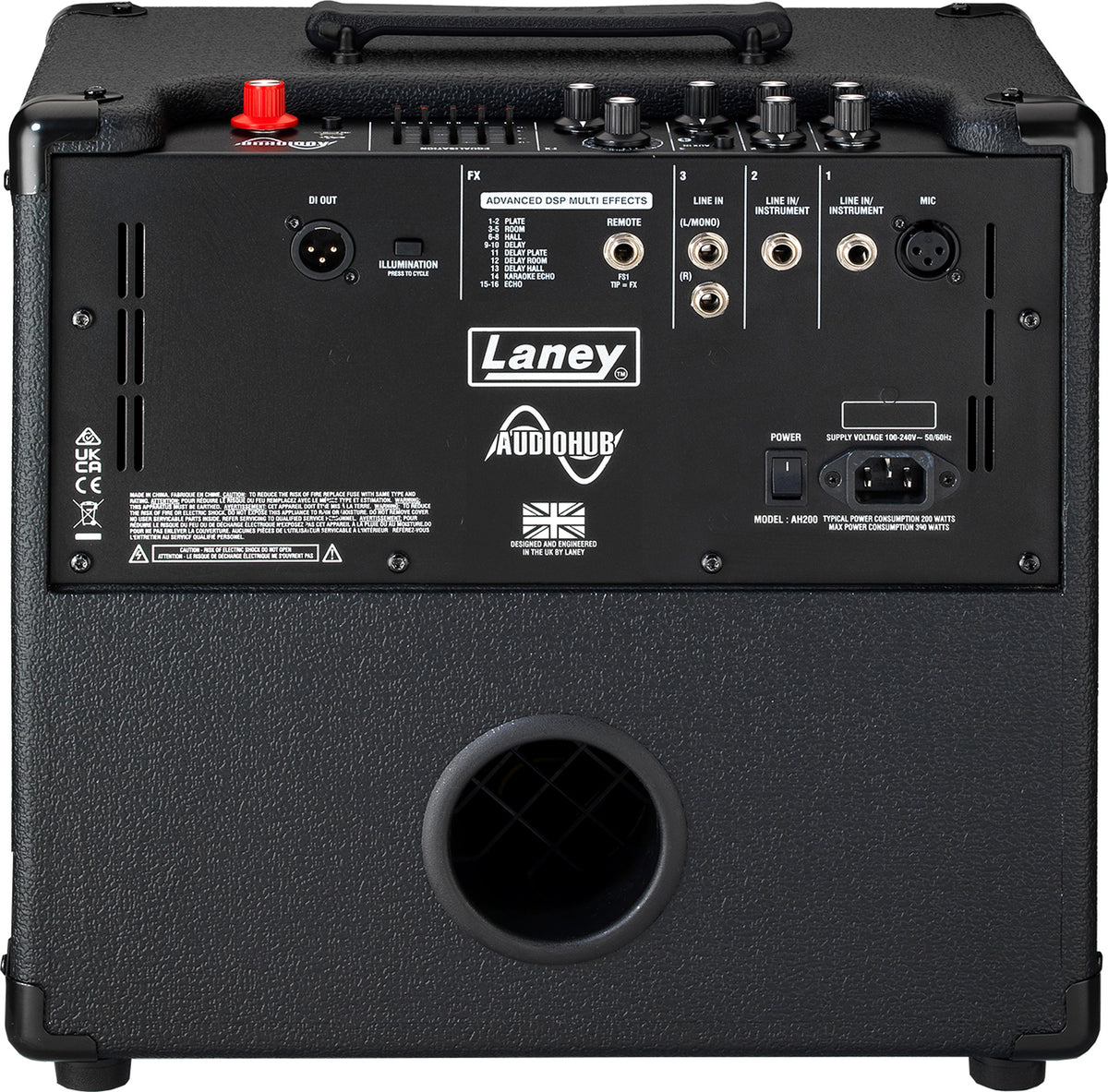 LANEY AH60 AMPLI AUDIOHUB 60W/1X8"