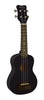 Kohala Ukulélé Soprano Tiki Noir