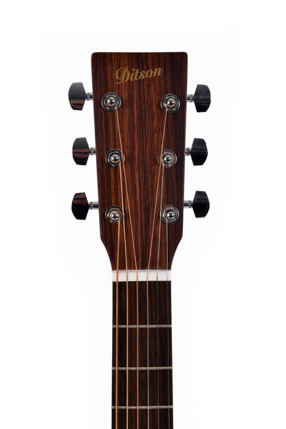 Modèle 000C-10E, Forme 000 pan coupé, table épicéa Sitka, fond & éclisses acajou, manche acajou, EQ Sigma, naturel satiné