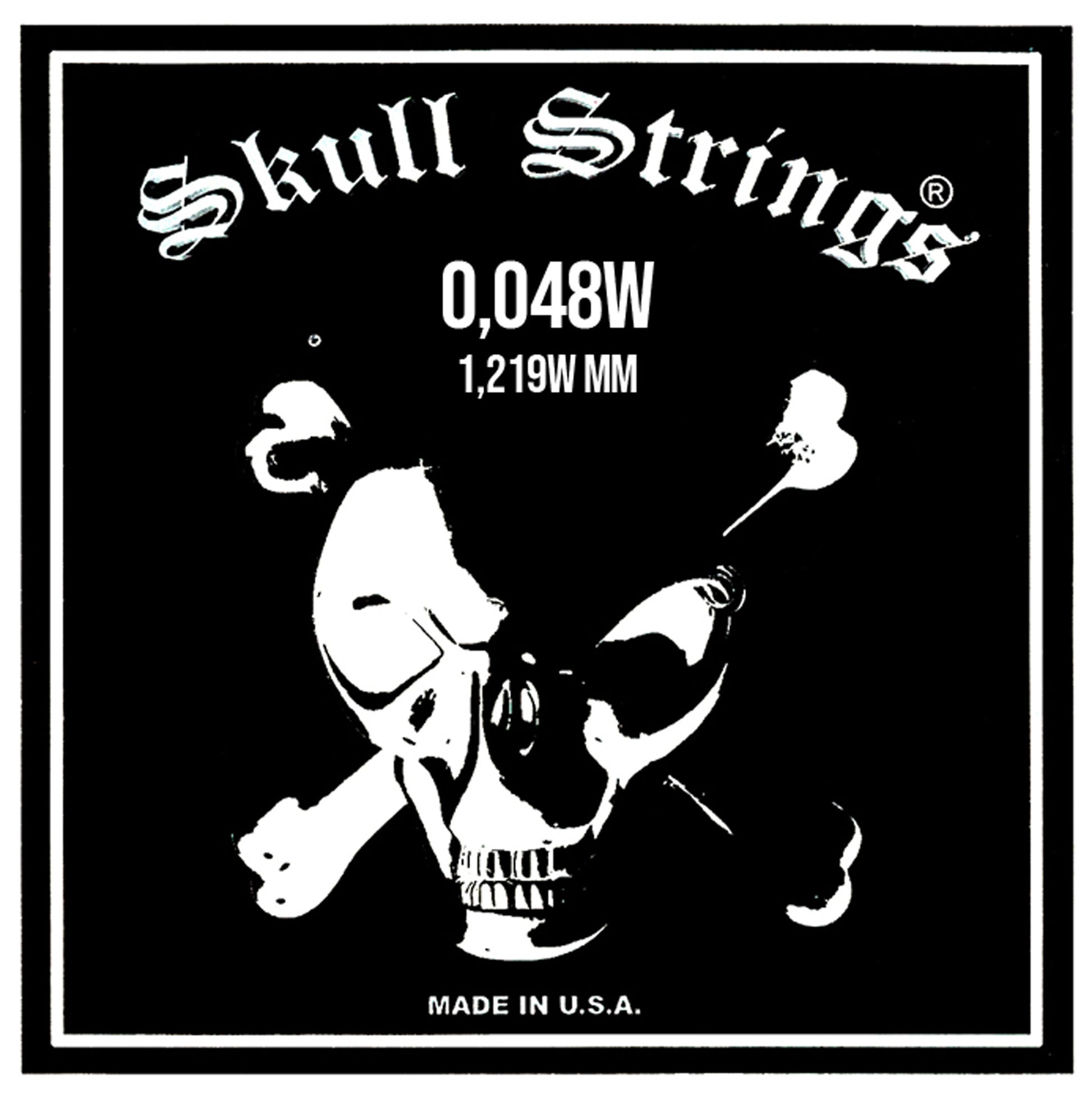 Corde guitare électrique SKULL 048W