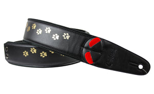 Righton Cinghia Chitarra Vegan Gatto Dorato