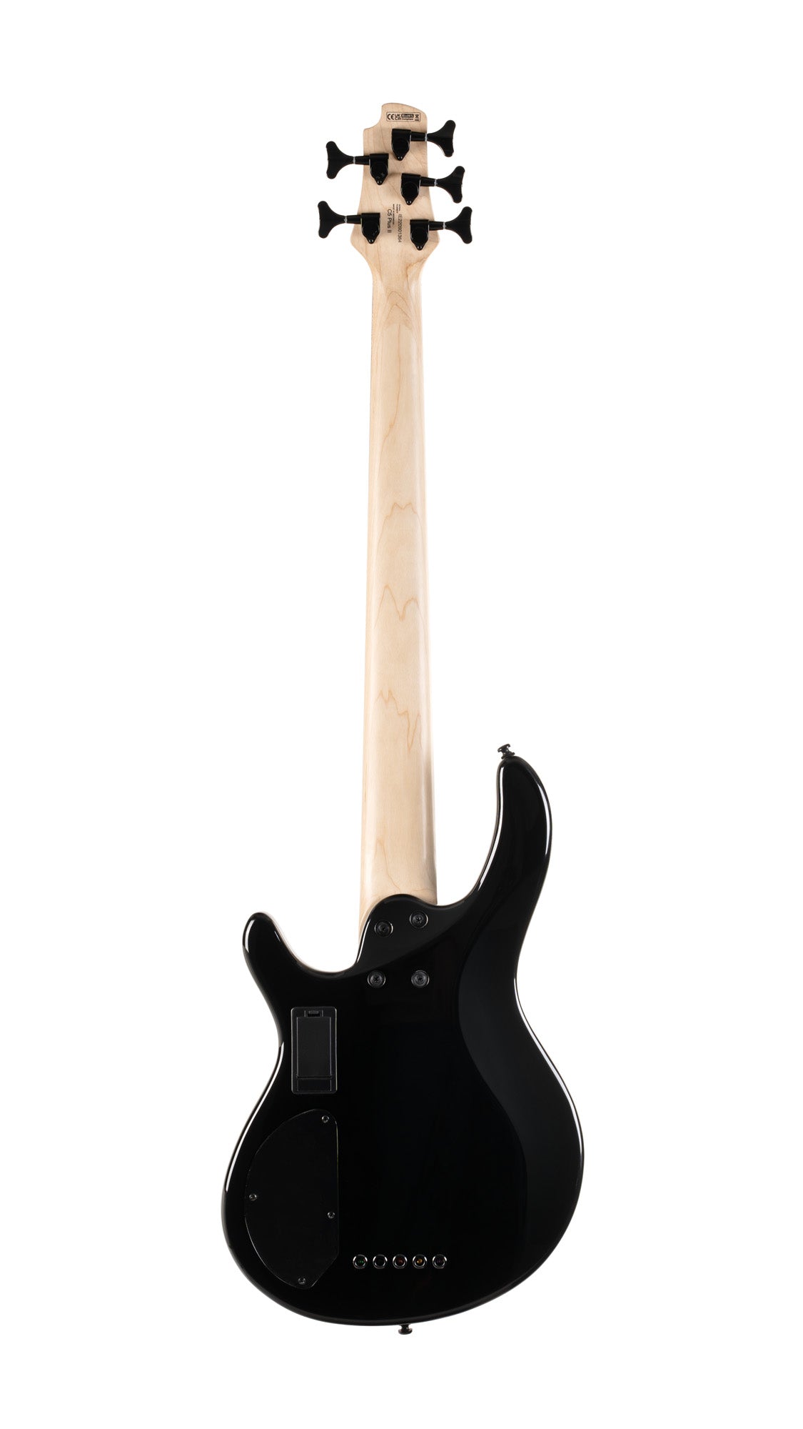 C5 Deluxe, corps peuplier, micros Bartolini MK-1 et préampli Markbass MB-1, noir