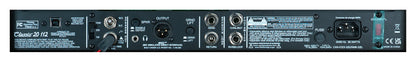 Ampli à lampes 20W, HP 1x 12", 2 canaux, EQ 3 bandes, Reverb intégrée, pédalier inclus, sortie DI, sortie casque, finition tweed