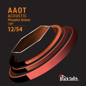 Black Smith Jeu Cordes Accoustique AAOT 12 / 54