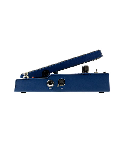 Pédale BASS WHAMMY, pitch shifter optimisé pour la basse, modes Classic et Chords (polyphonique), bleu
