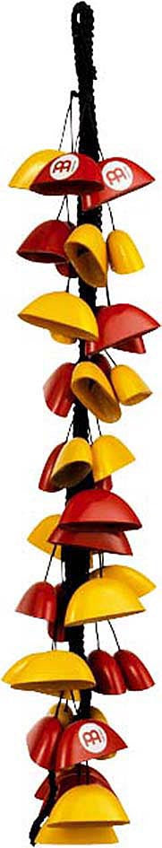 Birds (envol d'oiseaux), fibre de verre, long, rouge et jaune