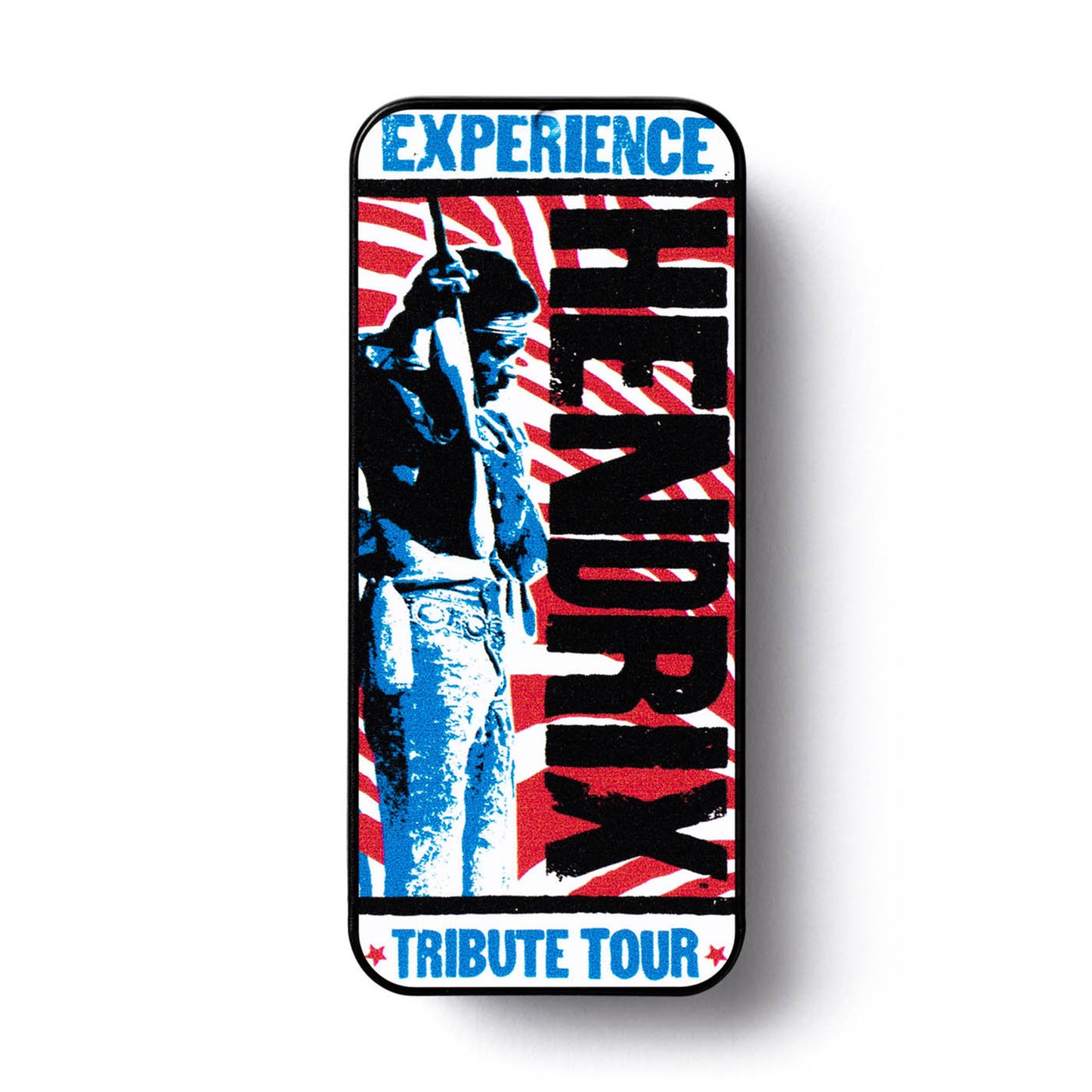 Boite de 12 médiators Jimi Hendrix Tribute Médium